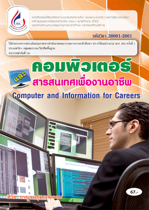 20001-2001 คอมพิวเตอร์และสารสนเทศ เพื่องานอาชีพ (1 สี)